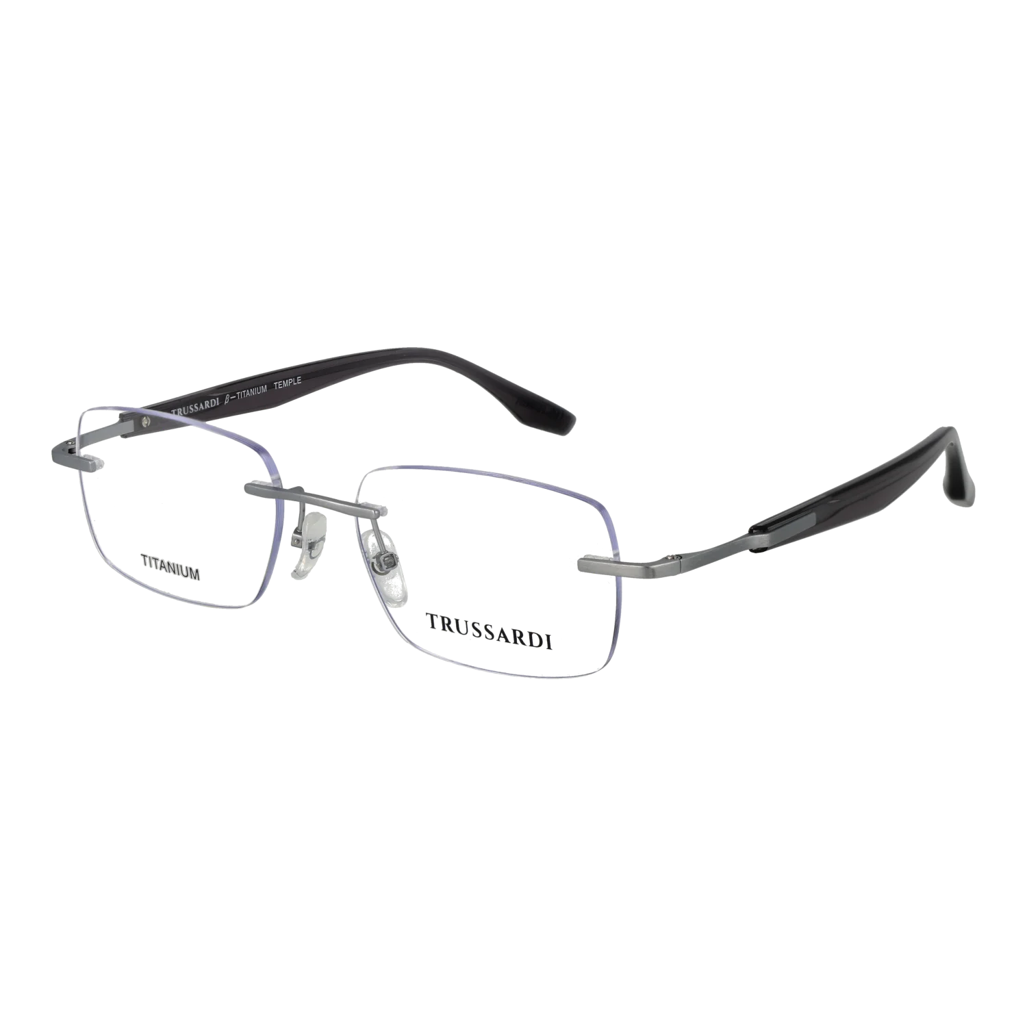 Trussardi glasses, Trussardi Optical Frames TSM1051T 03B 54 – Burghley & Co (Image 1)