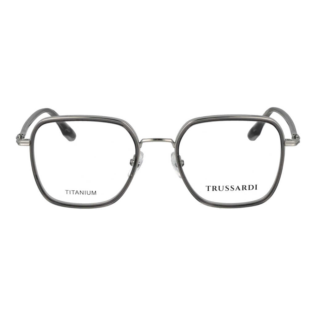 Trussardi Square glasses, Titanium frame, Trussardi Optical Frames TSU1020T T03 52 – Burghley & Co (Image 2)