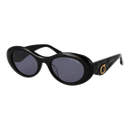 Trussardi Oval sunglasses, Acetate frame, Trussardi Sunglasses TSW9094 A01 53 – Burghley & Co (Image 1)
