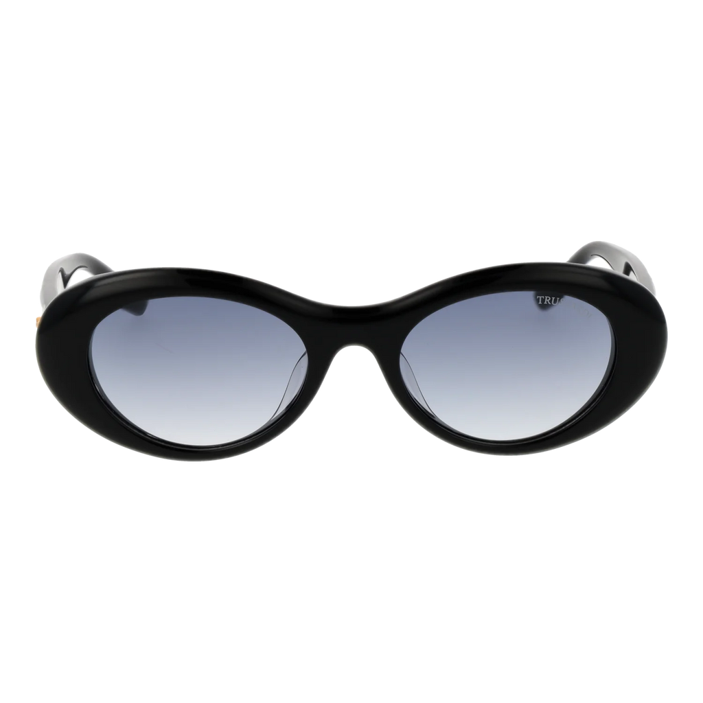 Trussardi Oval sunglasses, Acetate frame, Trussardi Sunglasses TSW9094 A02 53 – Burghley & Co (Image 2)