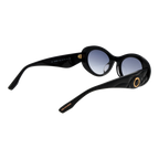 Trussardi Oval sunglasses, Acetate frame, Trussardi Sunglasses TSW9094 A02 53 – Burghley & Co (Image 3)