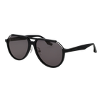 Trussardi Aviator sunglasses, Acetate frame, Trussardi Sunglasses TSM9042 A01 59 – Burghley & Co (Image 1)