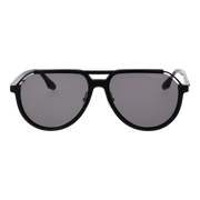 Trussardi Aviator sunglasses, Acetate frame, Trussardi Sunglasses TSM9042 A01 59 – Burghley & Co (Image 2)