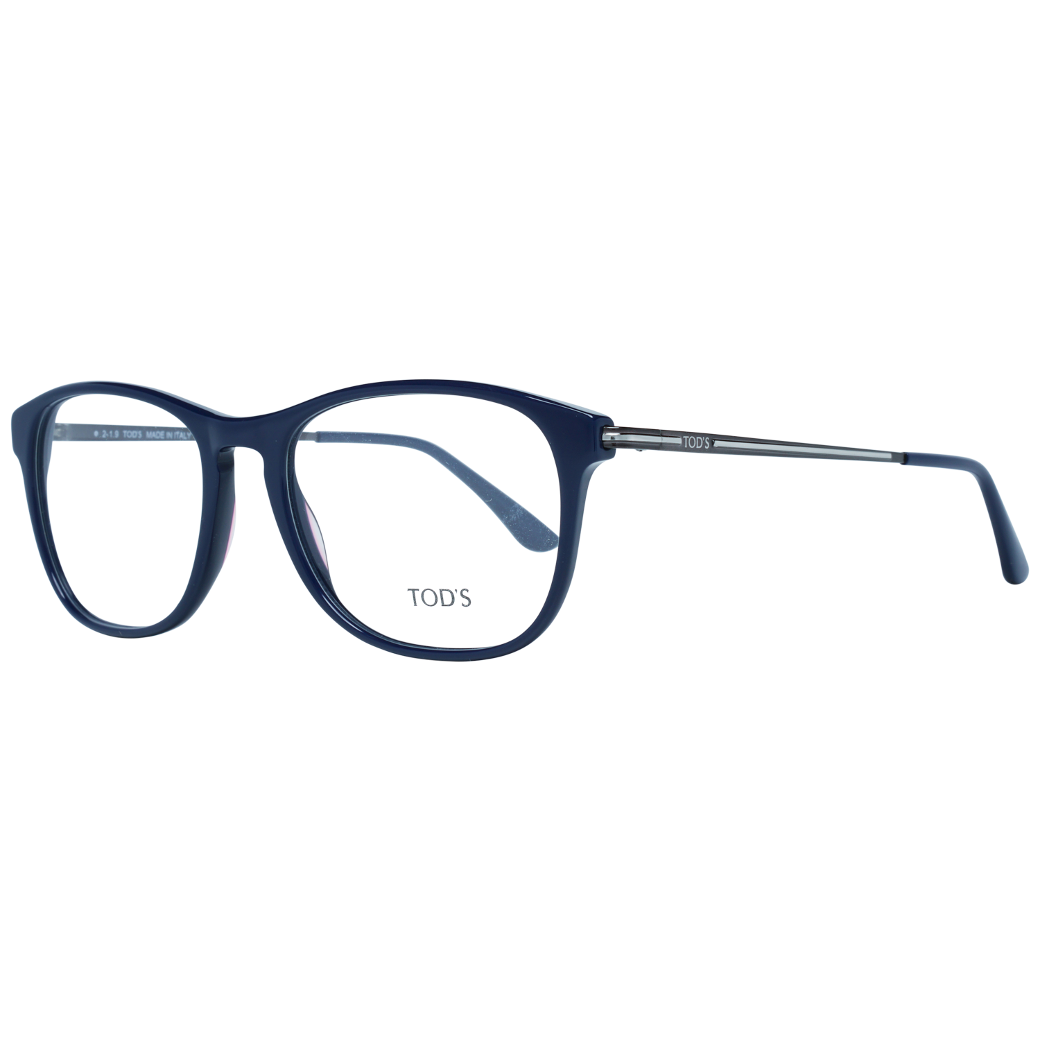 Tod's Square glasses in Blue with Plastic frame, model Tod's Optical Frames TO5140 53089, from Burghley & Co – Luxury eyewear UK