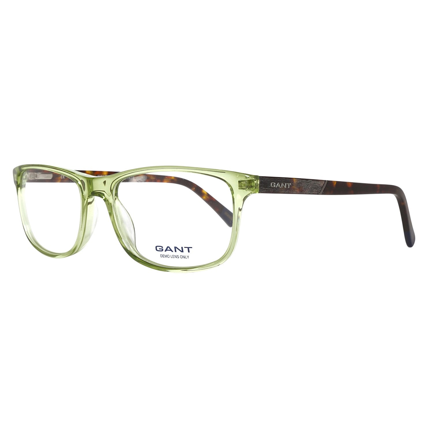 Gant Rectangle glasses in Green with Plastic frame, model Gant Optical Frame GA3049 095 54, from Burghley & Co – Luxury eyewear UK