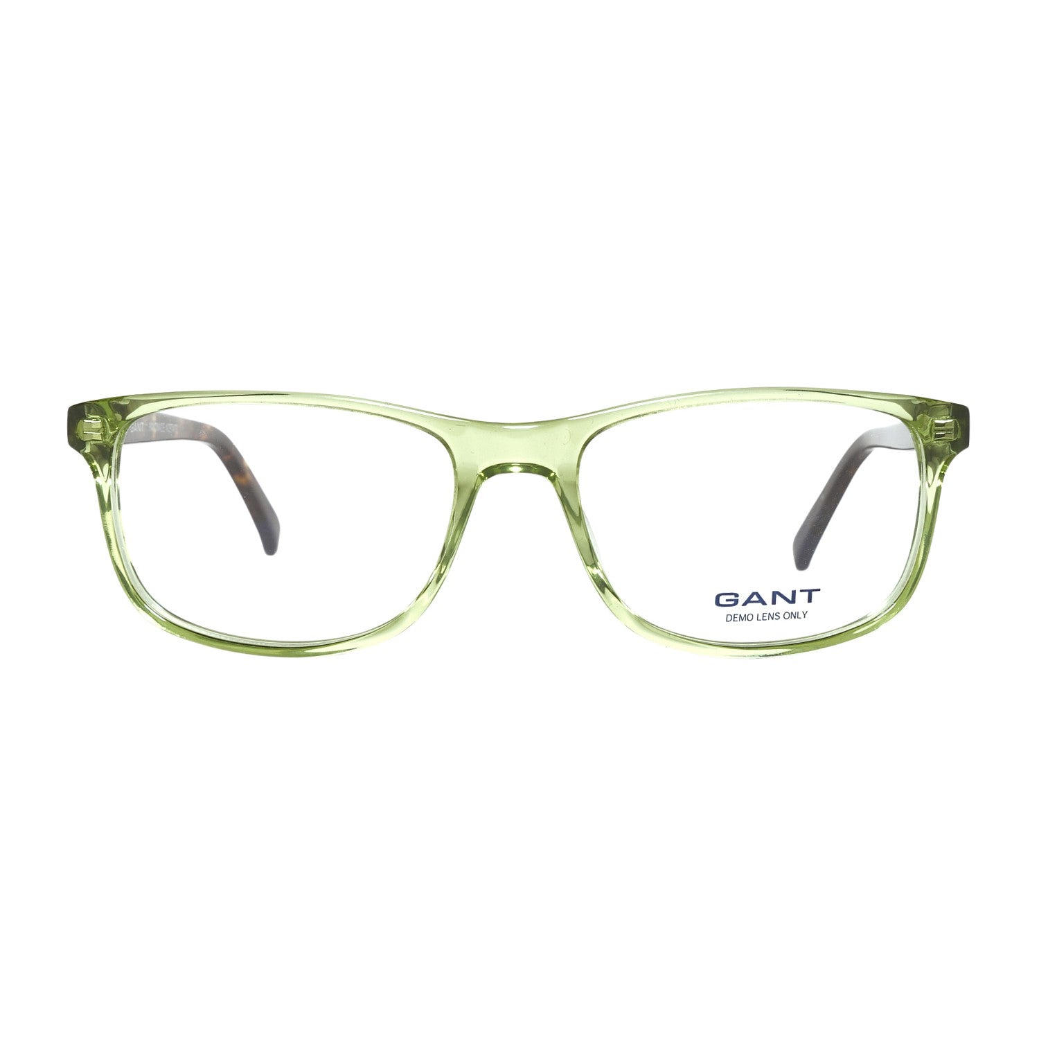 Gant Rectangle glasses in Green with Plastic frame, model Gant Optical Frame GA3049 095 54, from Burghley & Co – Luxury eyewear UK