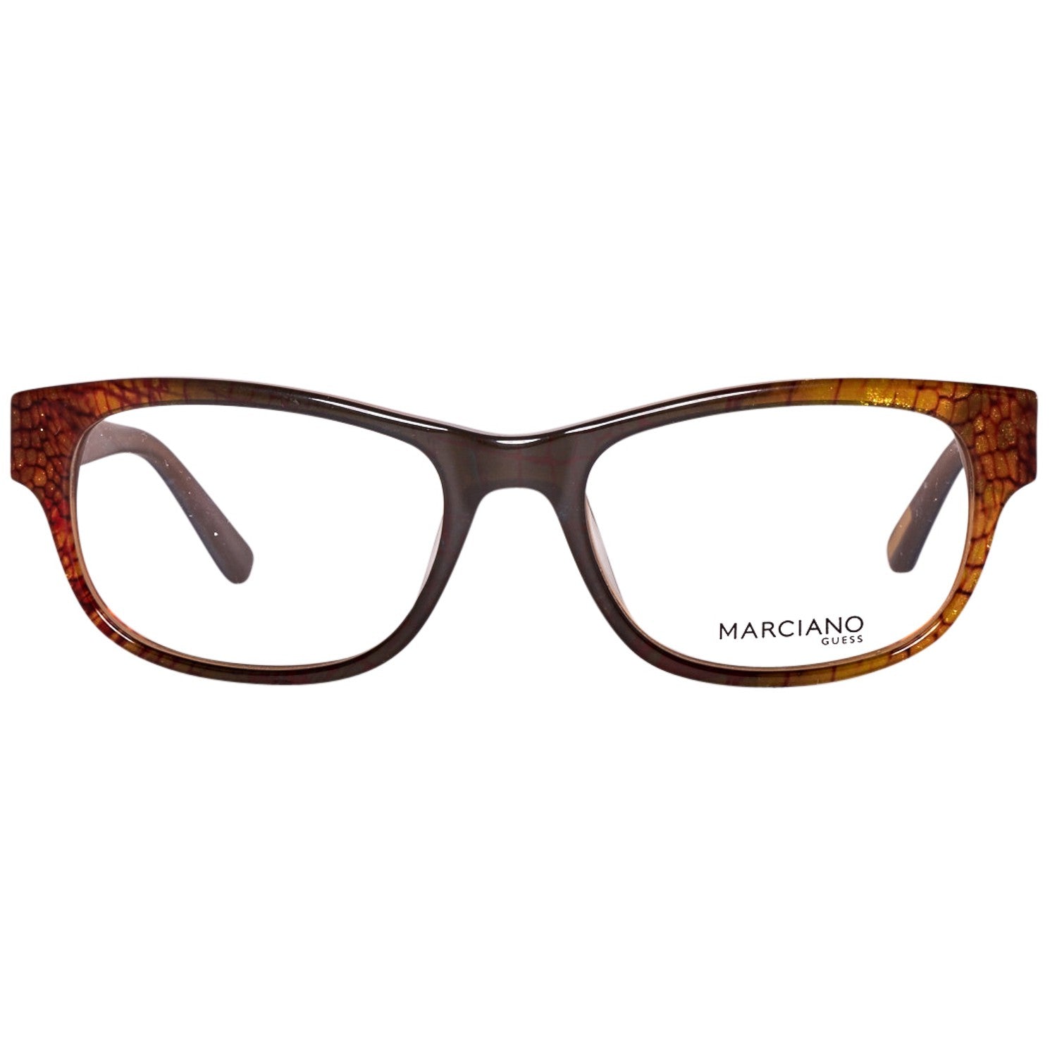 Marciano by Guess glasses in Brown with Plastic frame, model Marciano by Guess Optical Frame GM0261 050 53, from Burghley & Co – Luxury eyewear UK