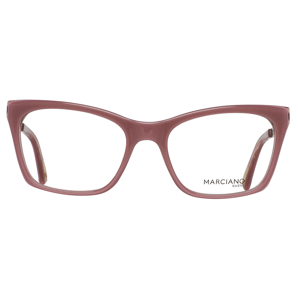 Marciano by Guess Cat-eye glasses in Pink with Metal frame, model Marciano by Guess Optical Frames GM0267 53072, from Burghley & Co – Luxury eyewear UK