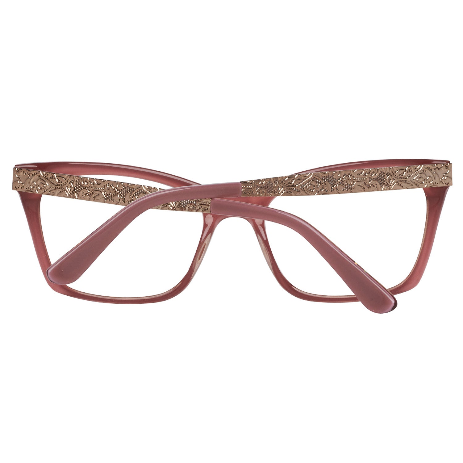 Marciano by Guess Cat-eye glasses in Pink with Metal frame, model Marciano by Guess Optical Frames GM0267 53072, from Burghley & Co – Luxury eyewear UK