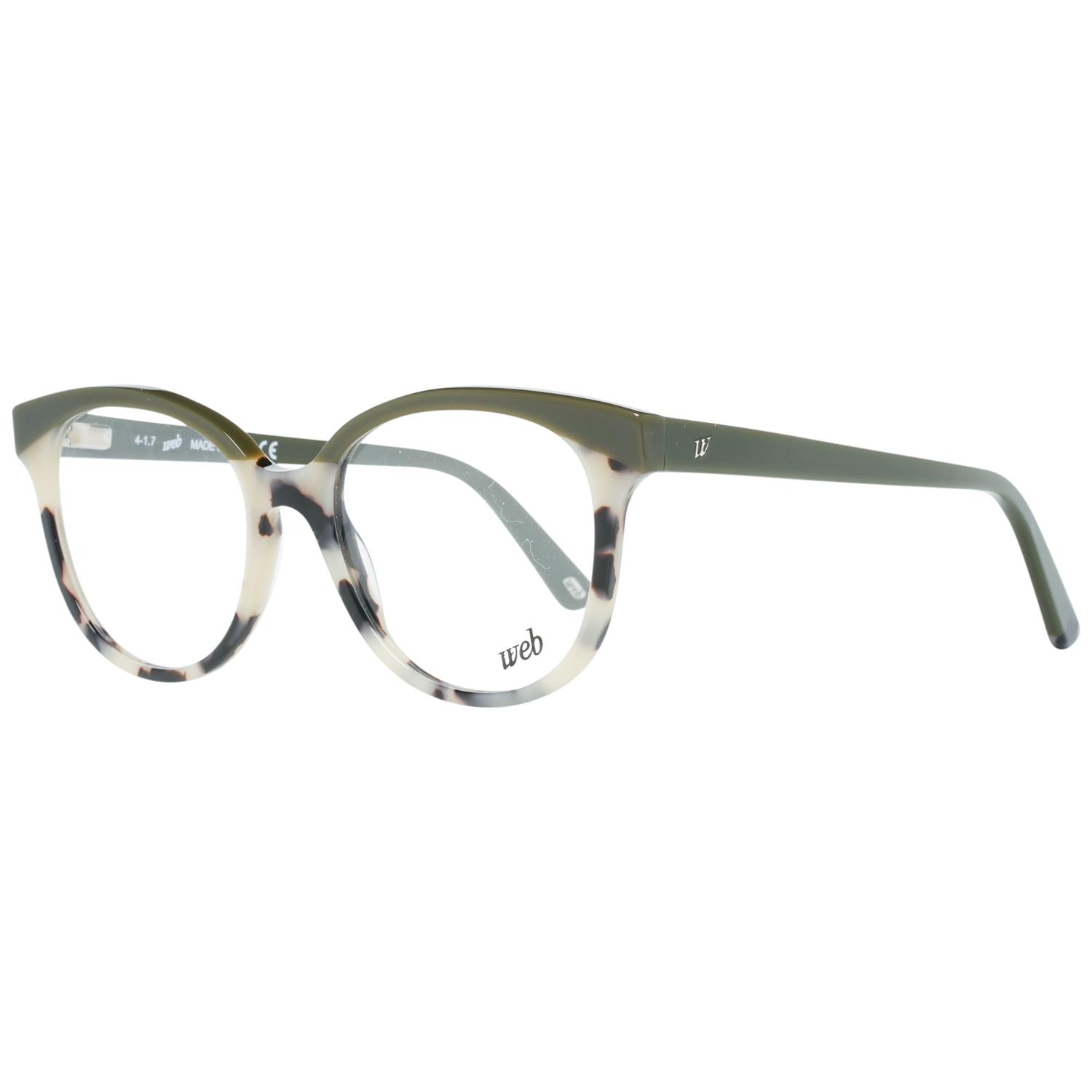 Web glasses in White with Plastic frame, model Web Optical Frame WE5196 055 50, from Burghley & Co – Luxury eyewear UK