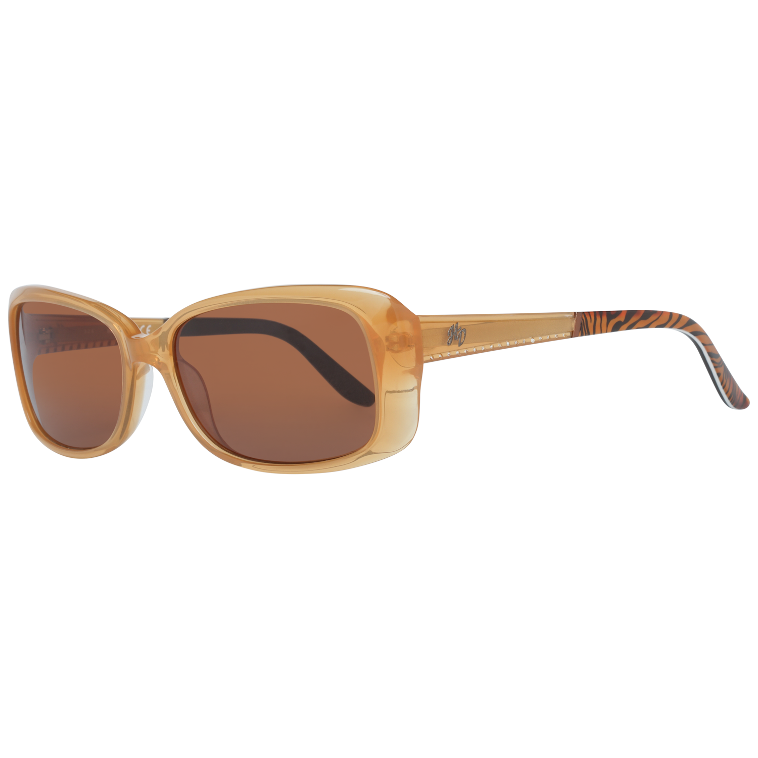Harley-Davidson Rectangle sunglasses in Brown with Plastic frame, model Harley-Davidson Sunglasses HD0302X 56 45E, from Burghley & Co – Luxury eyewear UK