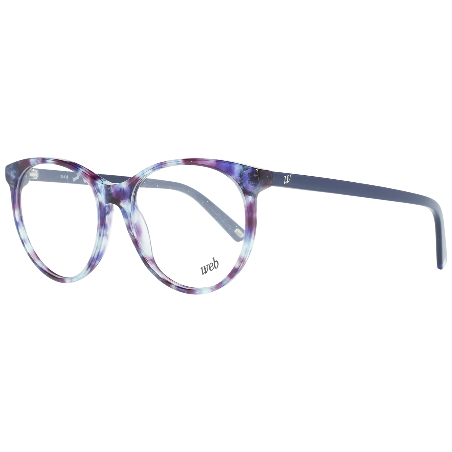 Web glasses in Blue with Plastic frame, model Web Optical Frames WE5213 52055, from Burghley & Co – Luxury eyewear UK