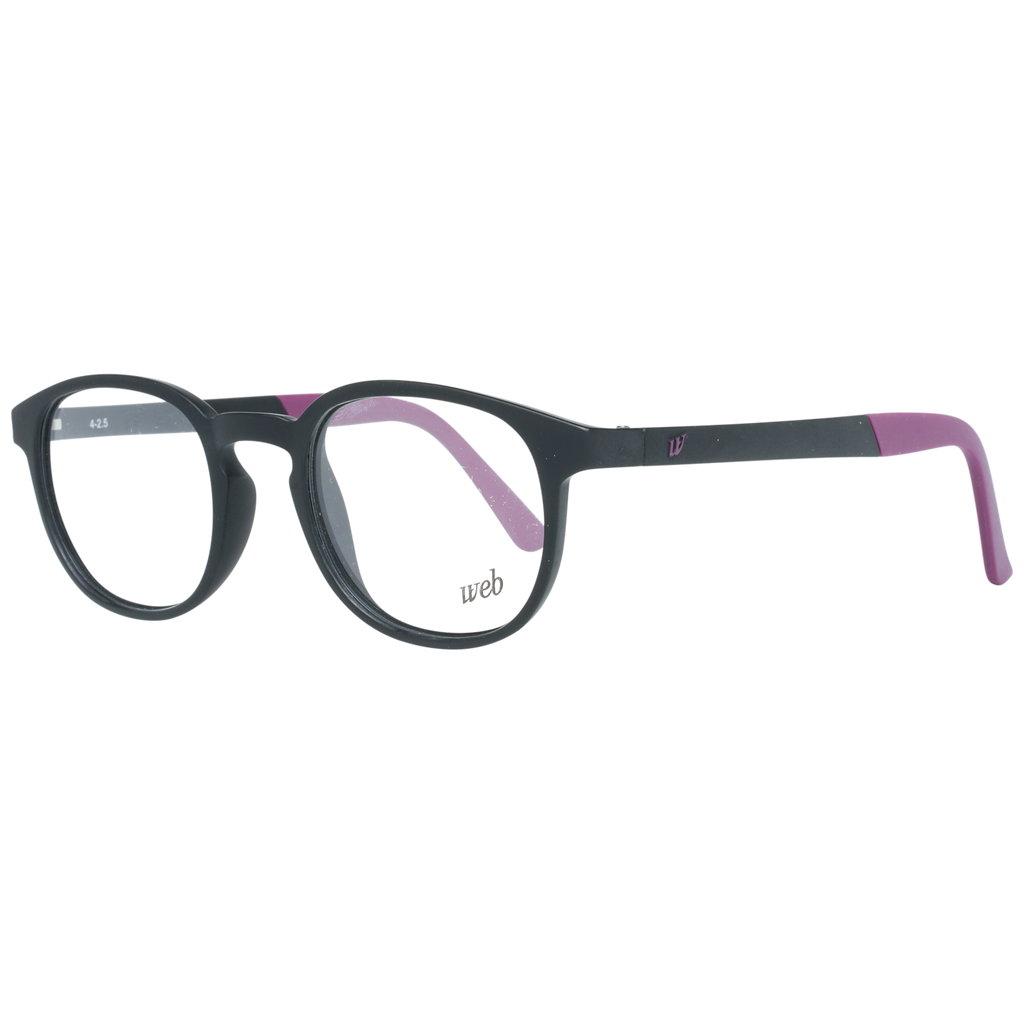 Web glasses in Black with Plastic frame, model Web Optical Frames WE5185 47A02, from Burghley & Co – Luxury eyewear UK