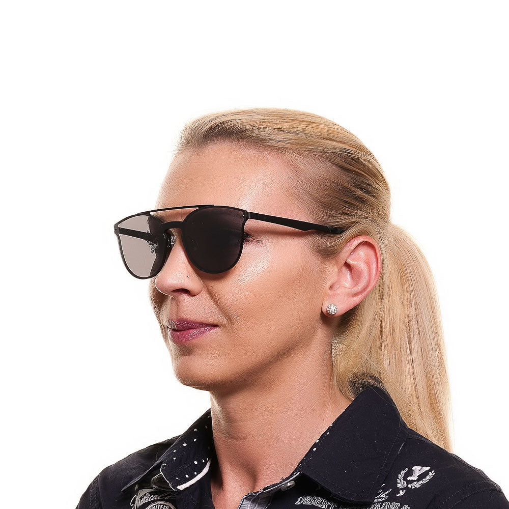 Web sunglasses in Black with Metal frame, model Web Sunglasses WE0190 0002C, from Burghley & Co – Luxury eyewear UK
