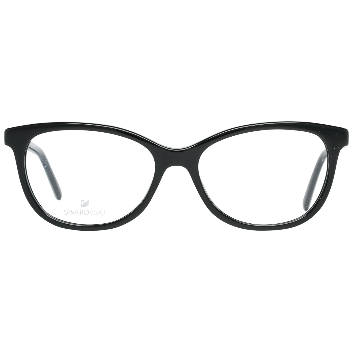 Swarovski glasses in Black with Metal frame, model Swarovski Optical Frames SK5211 54001, from Burghley & Co – Luxury eyewear UK