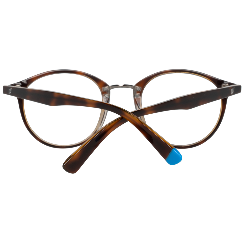 Web Round glasses in Brown with Metal frame, model Web Optical Frames WE5222 48056, from Burghley & Co – Luxury eyewear UK