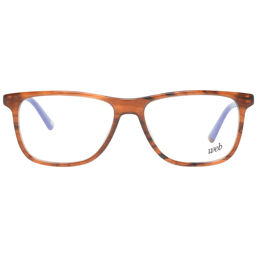 Web Rectangle glasses in Orange with Plastic frame, model Web Optical Frame WE5224 048 54, from Burghley & Co – Luxury eyewear UK