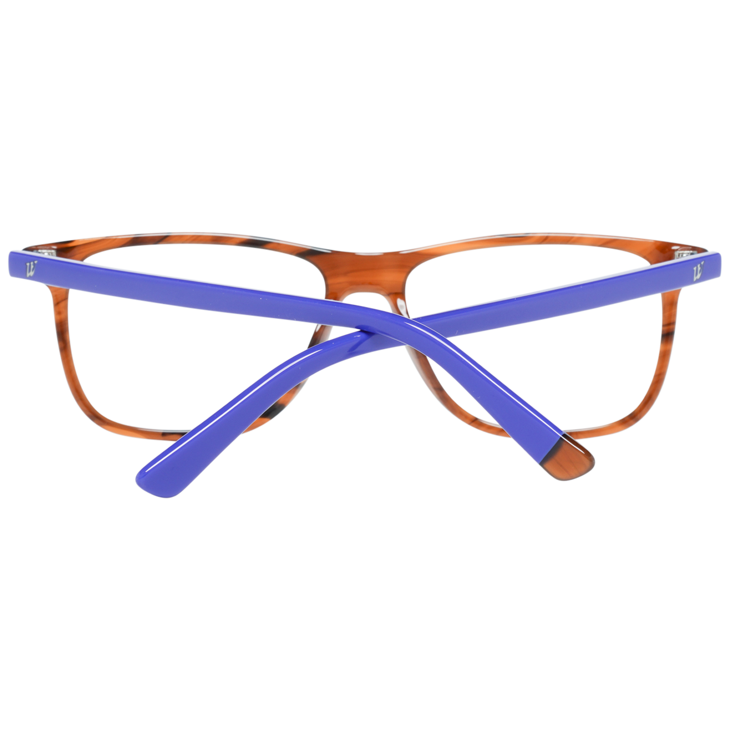 Web Rectangle glasses in Orange with Plastic frame, model Web Optical Frame WE5224 048 54, from Burghley & Co – Luxury eyewear UK