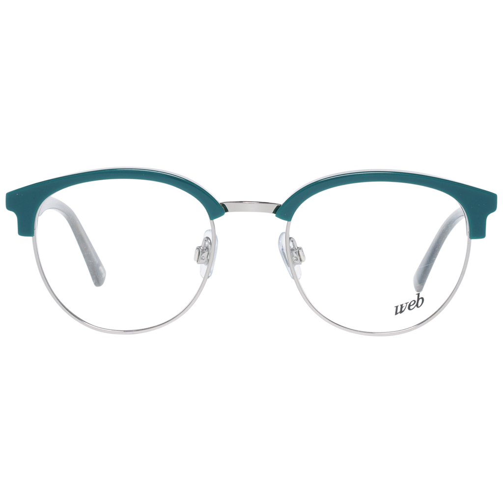 Web glasses in Green with Metal frame, model Web Optical Frames WE5225 49008, from Burghley & Co – Luxury eyewear UK