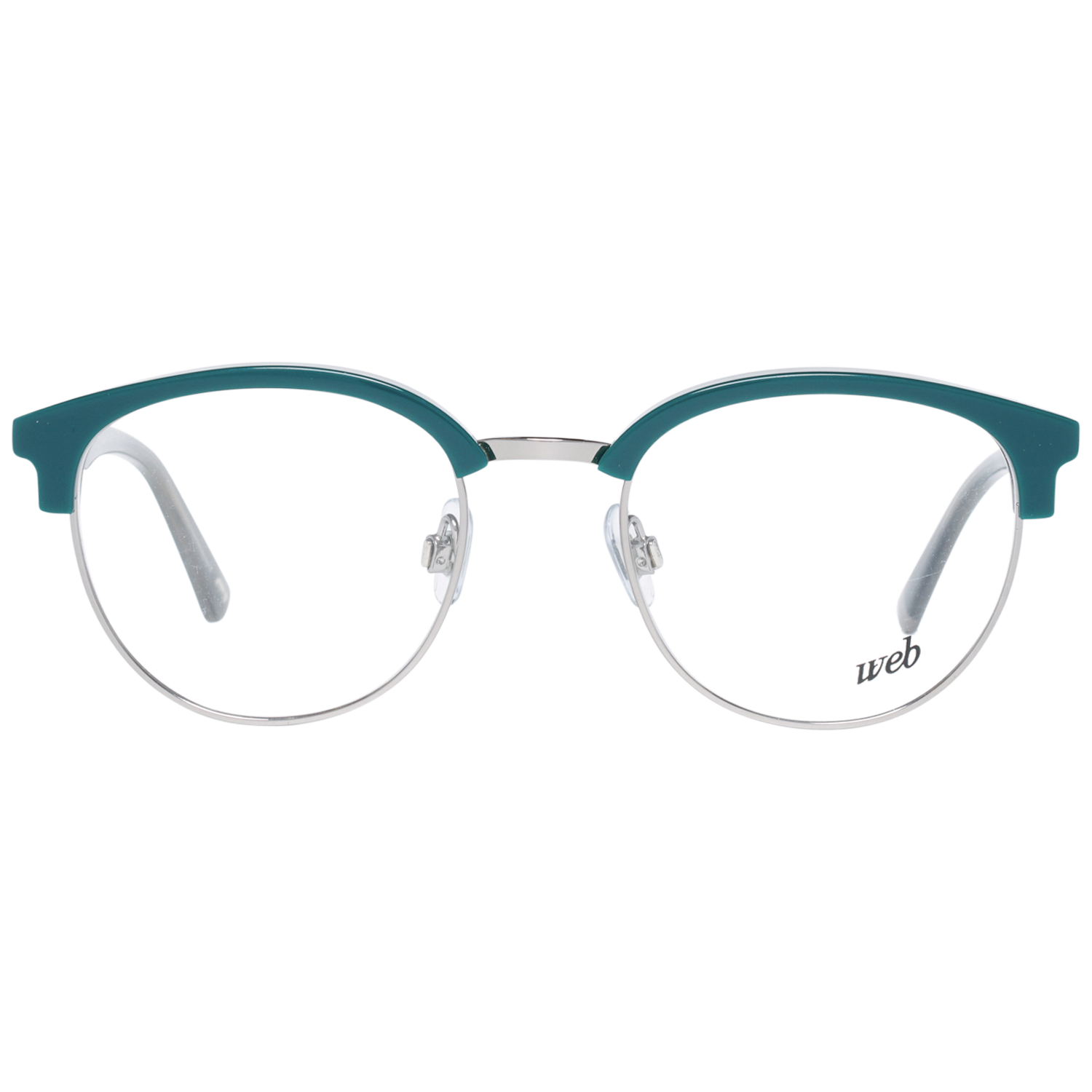 Web glasses in Green with Metal frame, model Web Optical Frames WE5225 49008, from Burghley & Co – Luxury eyewear UK