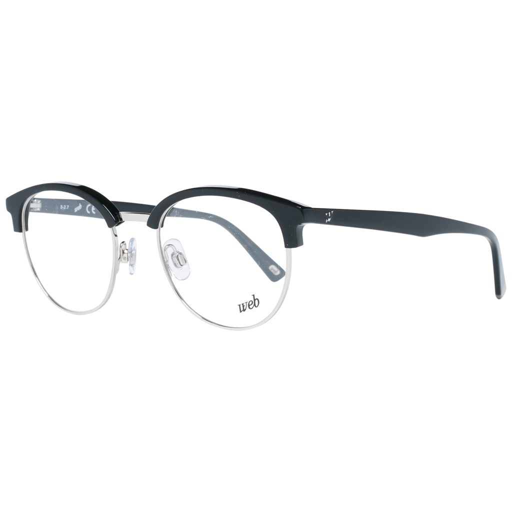 Web glasses in Black with Metal frame, model Web Optical Frames WE5225 49014, from Burghley & Co – Luxury eyewear UK