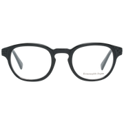 Ermenegildo Zegna Round glasses in Black with Plastic frame, model Ermenegildo Zegna Optical Frames EZ5108 48001, from Burghley & Co – Luxury eyewear UK