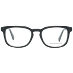 Ermenegildo Zegna Rectangle glasses in Black with Plastic frame, model Ermenegildo Zegna Optical Frames EZ5109 52001, from Burghley & Co – Luxury eyewear UK