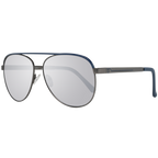 Guess Aviator sunglasses in Gunmetal with Metal frame, model Guess Sunglasses GF0172 6008C, from Burghley & Co – Luxury eyewear UK