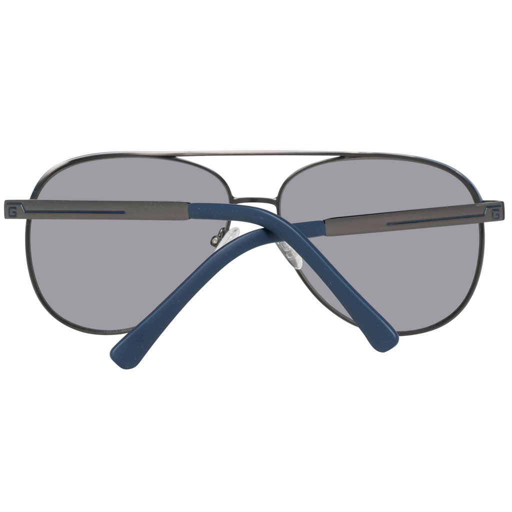 Guess Aviator sunglasses in Gunmetal with Metal frame, model Guess Sunglasses GF0172 6008C, from Burghley & Co – Luxury eyewear UK