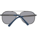 Guess Aviator sunglasses in Gunmetal with Metal frame, model Guess Sunglasses GF0172 6008C, from Burghley & Co – Luxury eyewear UK
