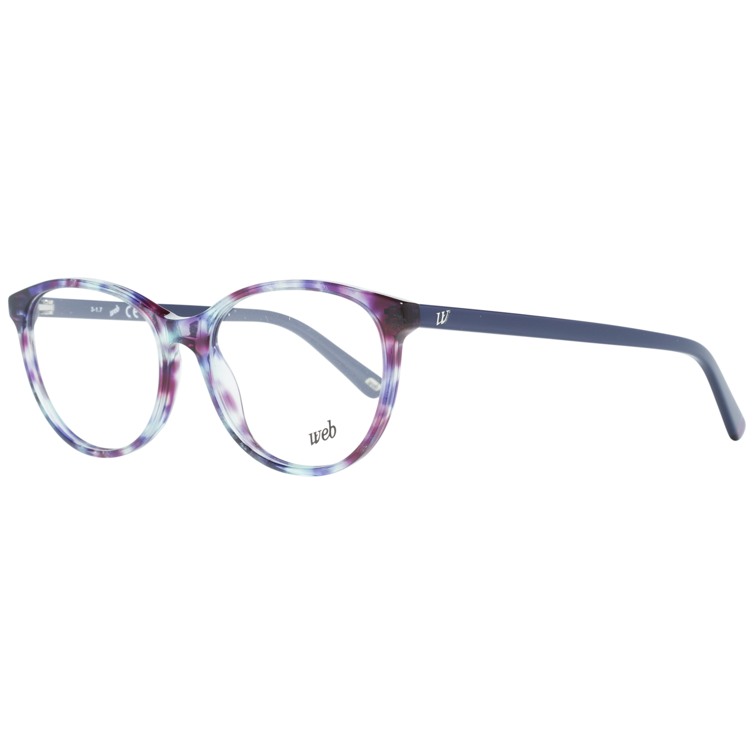 Web glasses in Blue with Plastic frame, model Web Optical Frame WE5214 A55 54, from Burghley & Co – Luxury eyewear UK