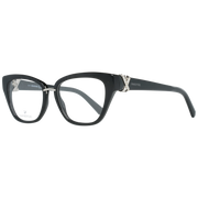 Swarovski glasses in Black with Metal frame, model Swarovski Optical Frames SK5251 50001, from Burghley & Co – Luxury eyewear UK