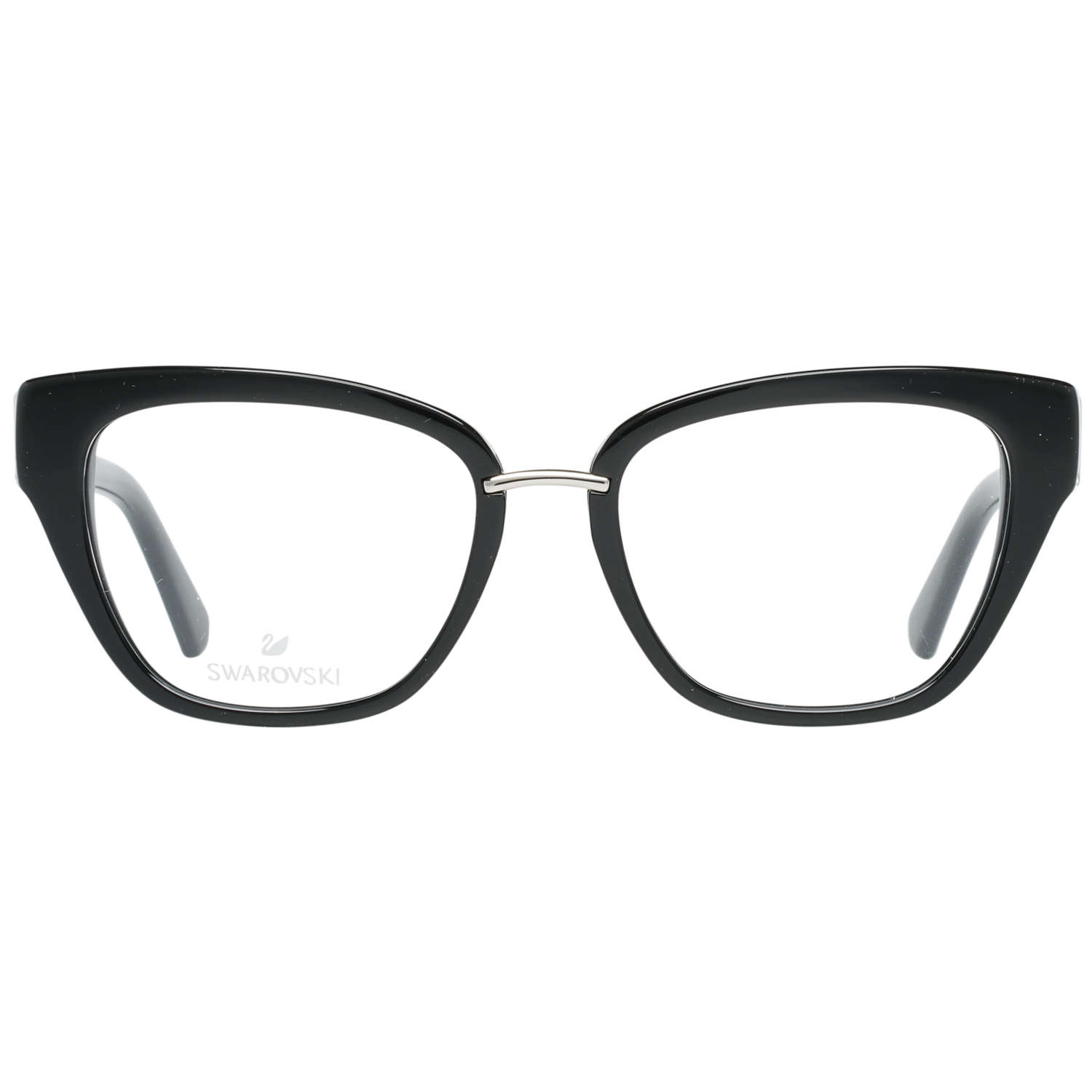 Swarovski glasses in Black with Metal frame, model Swarovski Optical Frames SK5251 50001, from Burghley & Co – Luxury eyewear UK