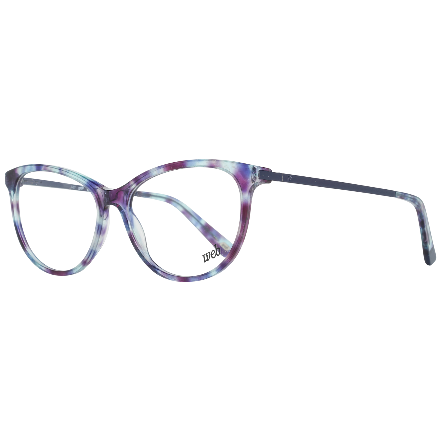 Web glasses in Blue with Metal frame, model Web Optical Frame WE5239 055 54, from Burghley & Co – Luxury eyewear UK