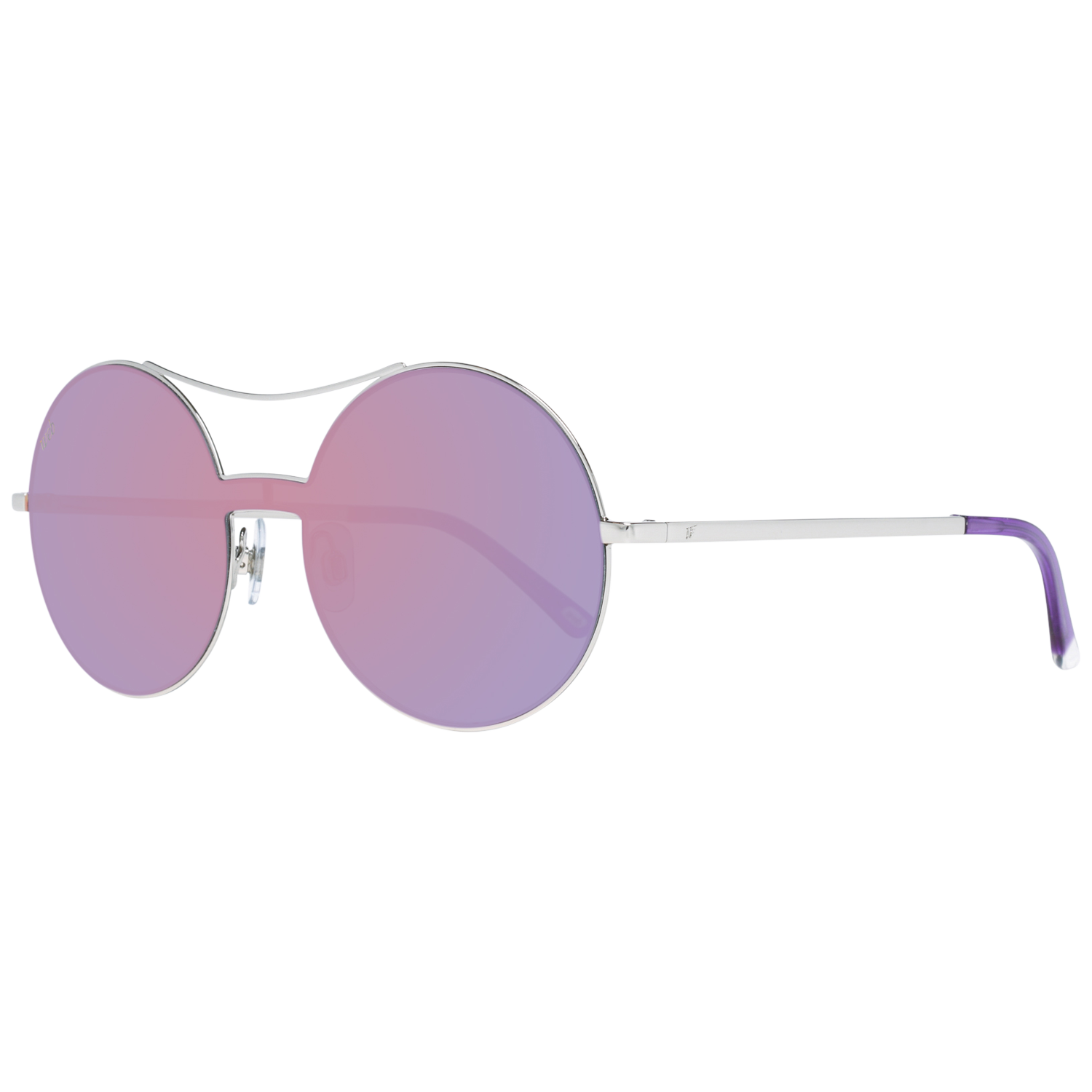 Web sunglasses in Silver with Metal frame, model Web Sunglasses WE0211 0016Z, from Burghley & Co – Luxury eyewear UK