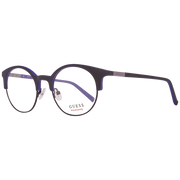 Guess Round glasses in Black with Metal frame, model Guess Optical Frames GU3025 51002, from Burghley & Co – Luxury eyewear UK
