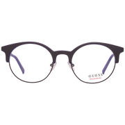 Guess Round glasses in Black with Metal frame, model Guess Optical Frames GU3025 51002, from Burghley & Co – Luxury eyewear UK