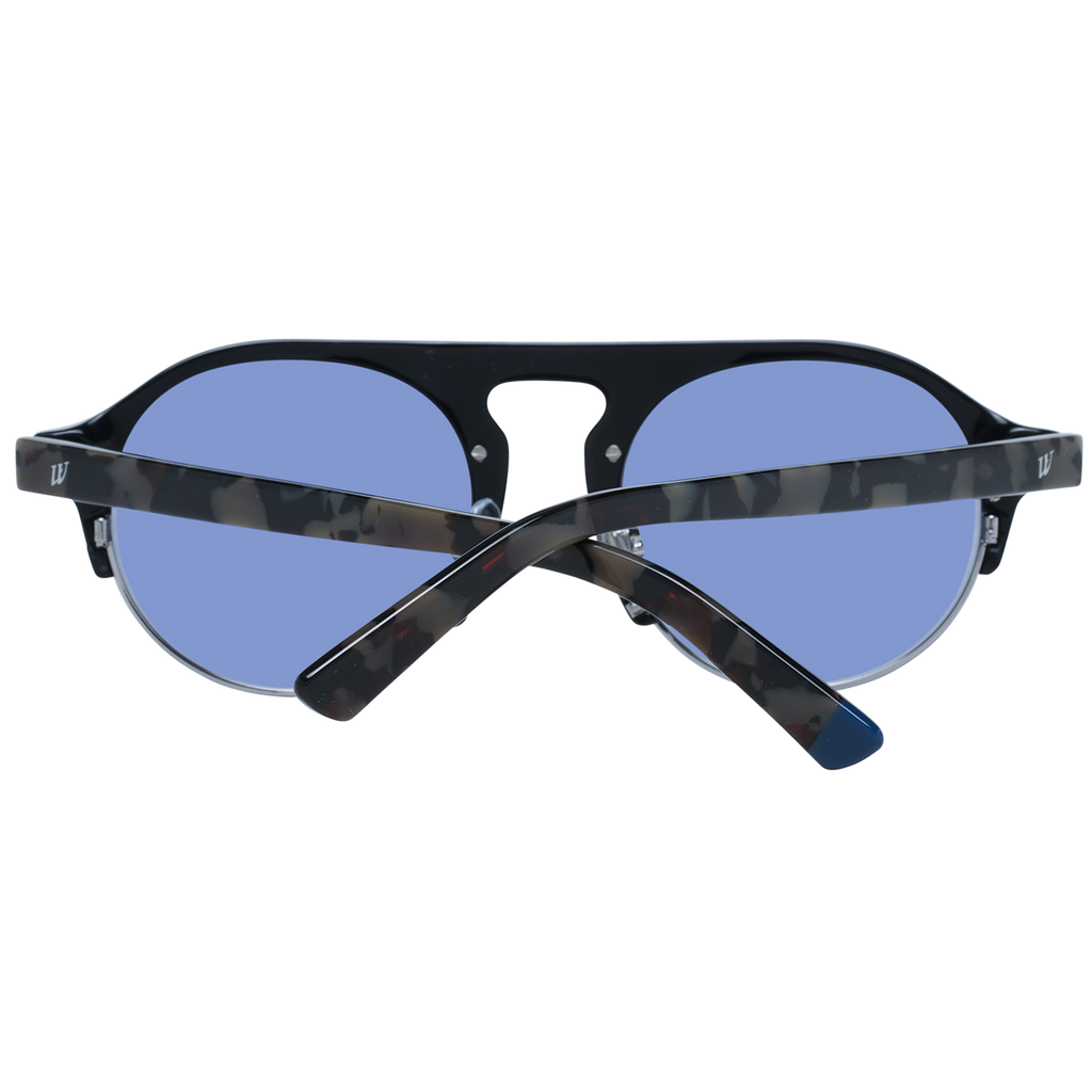 Web Round sunglasses in Black with Plastic frame, model Web Sunglasses WE0224 5205V, from Burghley & Co – Luxury eyewear UK
