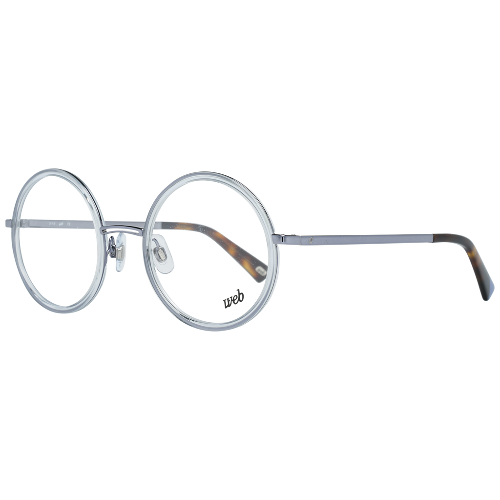 Web glasses in Silver with Metal frame, model Web Optical Frame WE5244 086 49, from Burghley & Co – Luxury eyewear UK