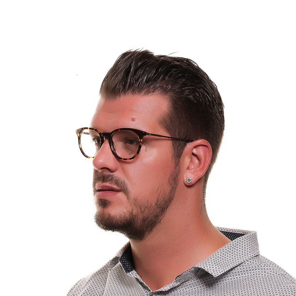 Web Round glasses in Brown with Plastic frame, model Web Optical Frame WE5246 053 52, from Burghley & Co – Luxury eyewear UK