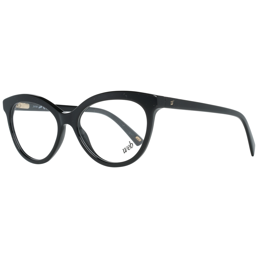Web glasses in Black with Plastic frame, model Web Optical Frame WE5250 001 51, from Burghley & Co – Luxury eyewear UK