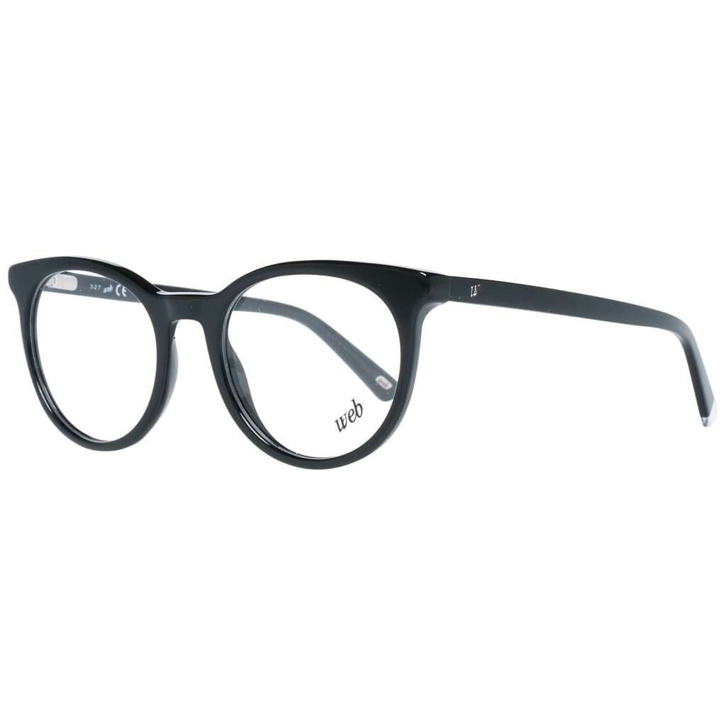 Web glasses in Black with Plastic frame, model Web Optical Frames WE5251 49001, from Burghley & Co – Luxury eyewear UK