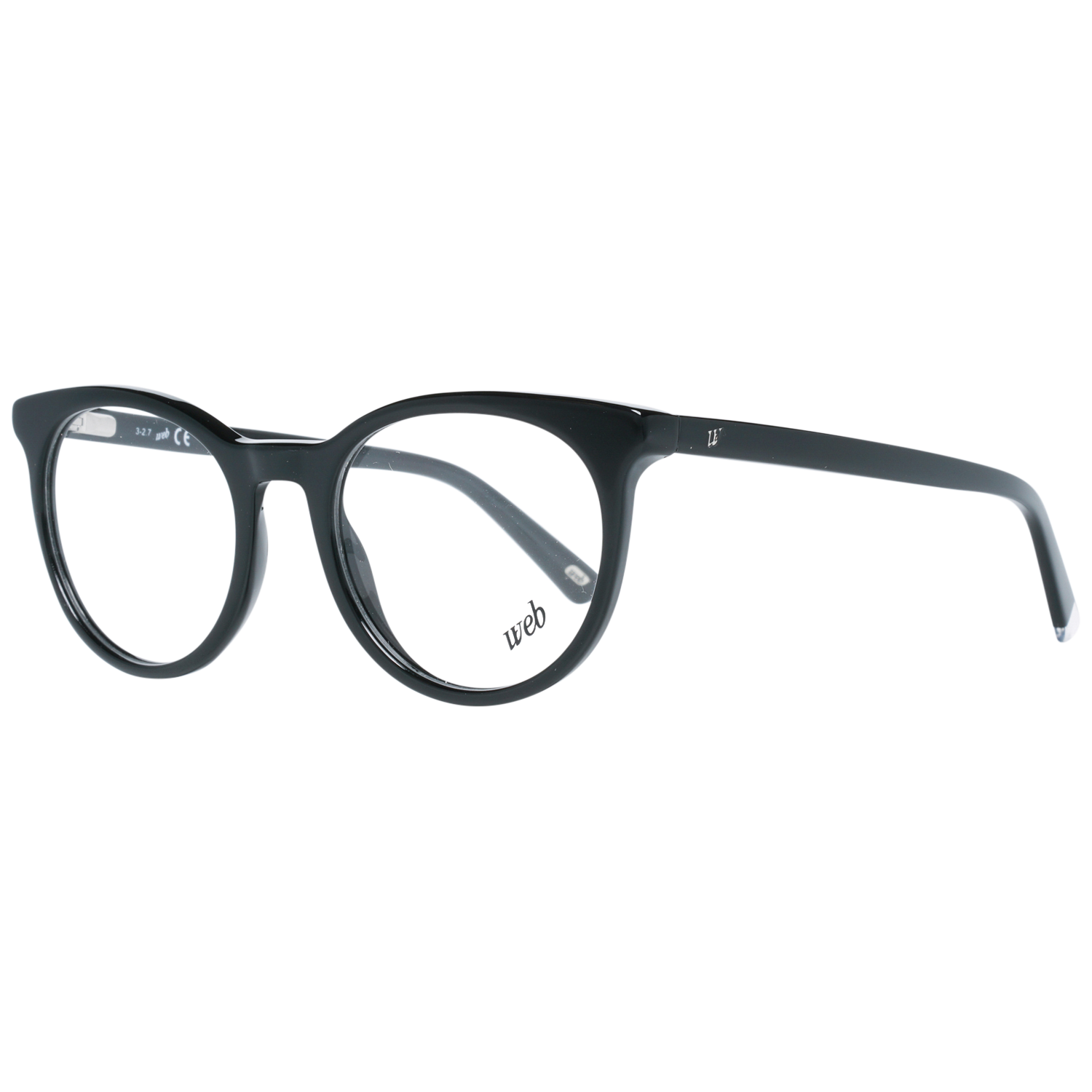 Web glasses in Black with Plastic frame, model Web Optical Frames WE5251 49001, from Burghley & Co – Luxury eyewear UK