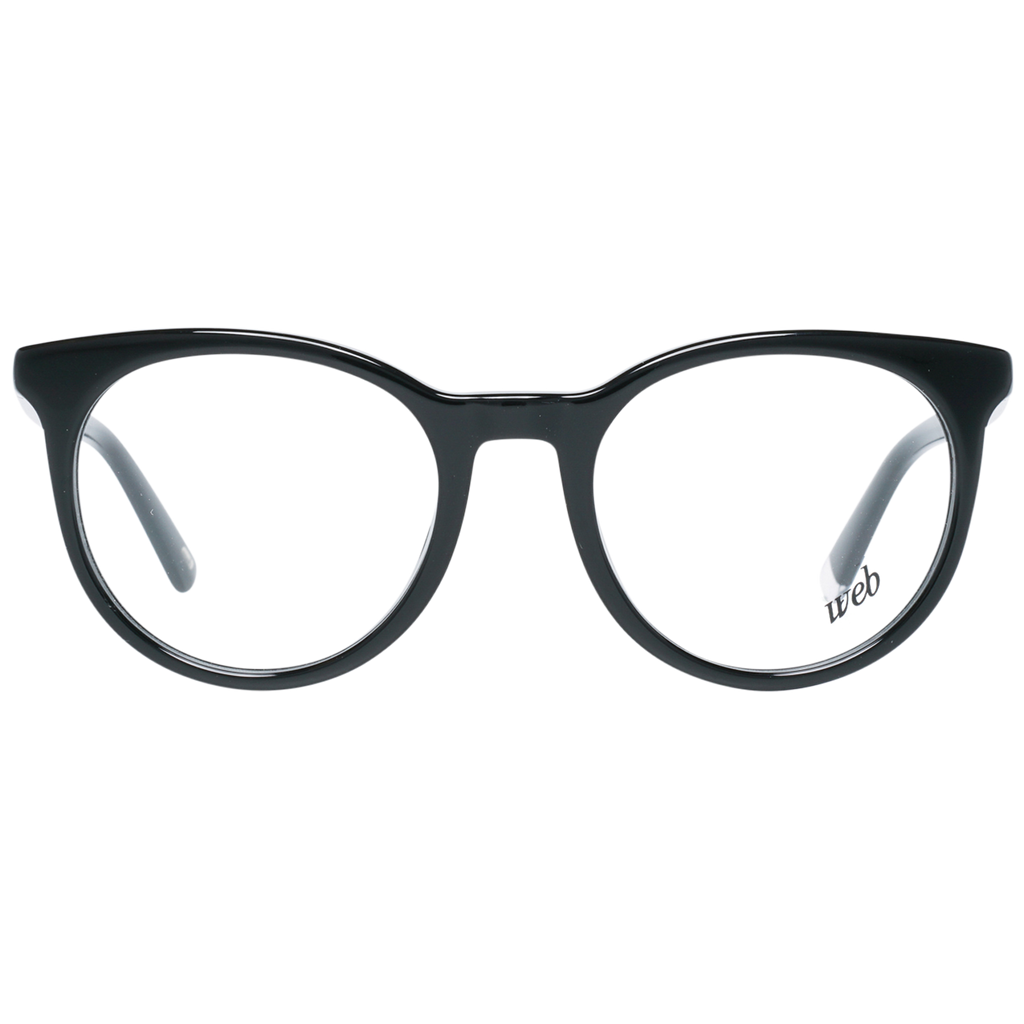 Web glasses in Black with Plastic frame, model Web Optical Frames WE5251 49001, from Burghley & Co – Luxury eyewear UK