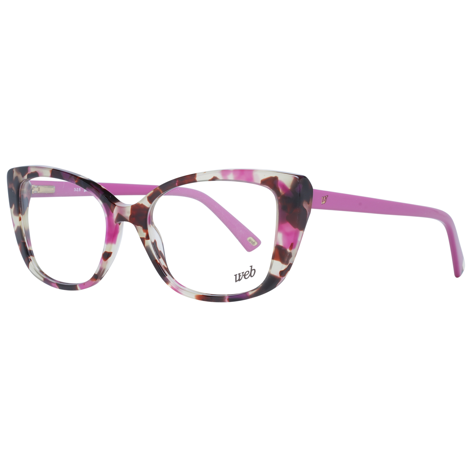Web Cat-eye glasses in Multicolor with Plastic frame, model Web Optical Frame WE5253 055 52, from Burghley & Co – Luxury eyewear UK