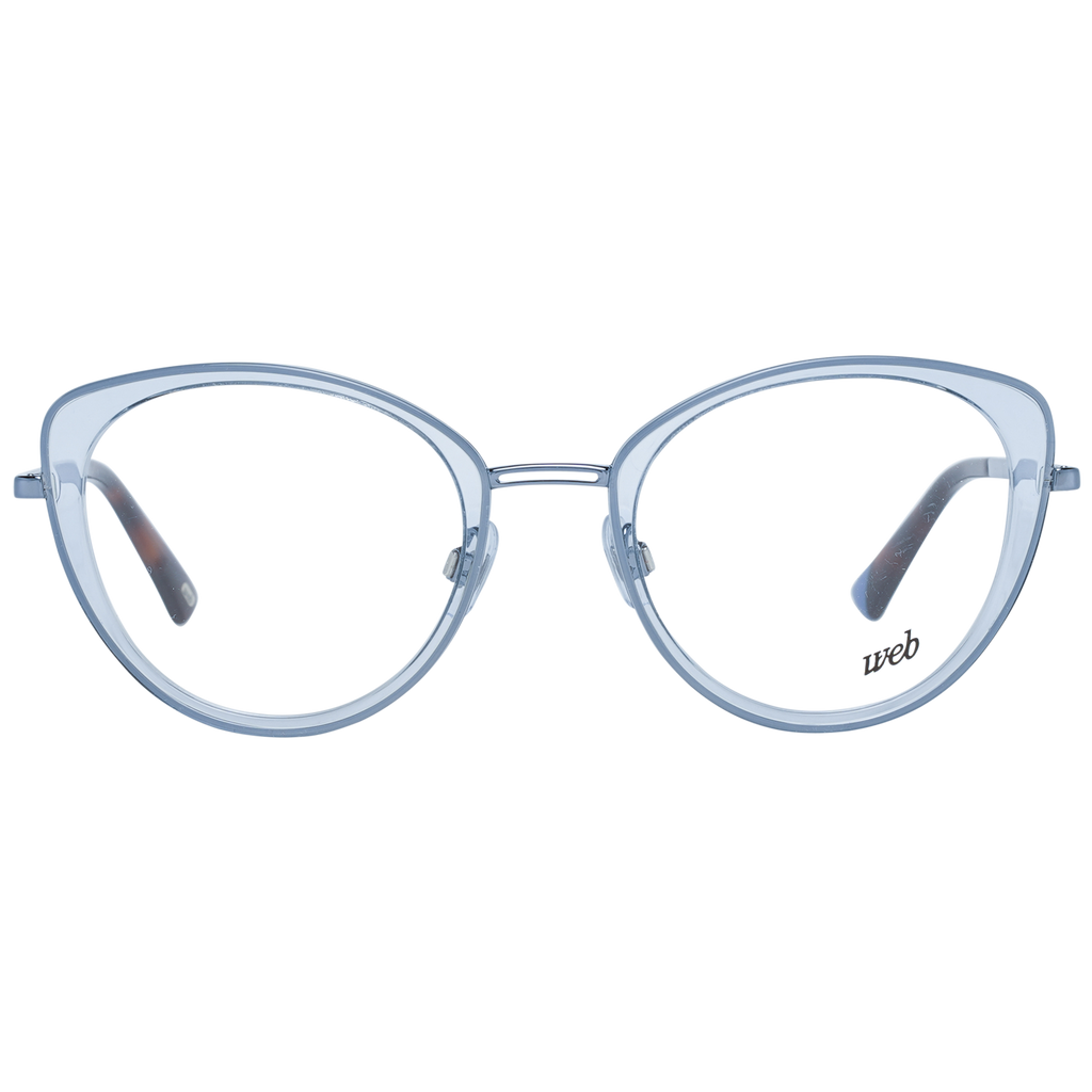 Web Cat-eye glasses in Clear with Metal frame, model Web Optical Frame WE5257 086 53, from Burghley & Co – Luxury eyewear UK