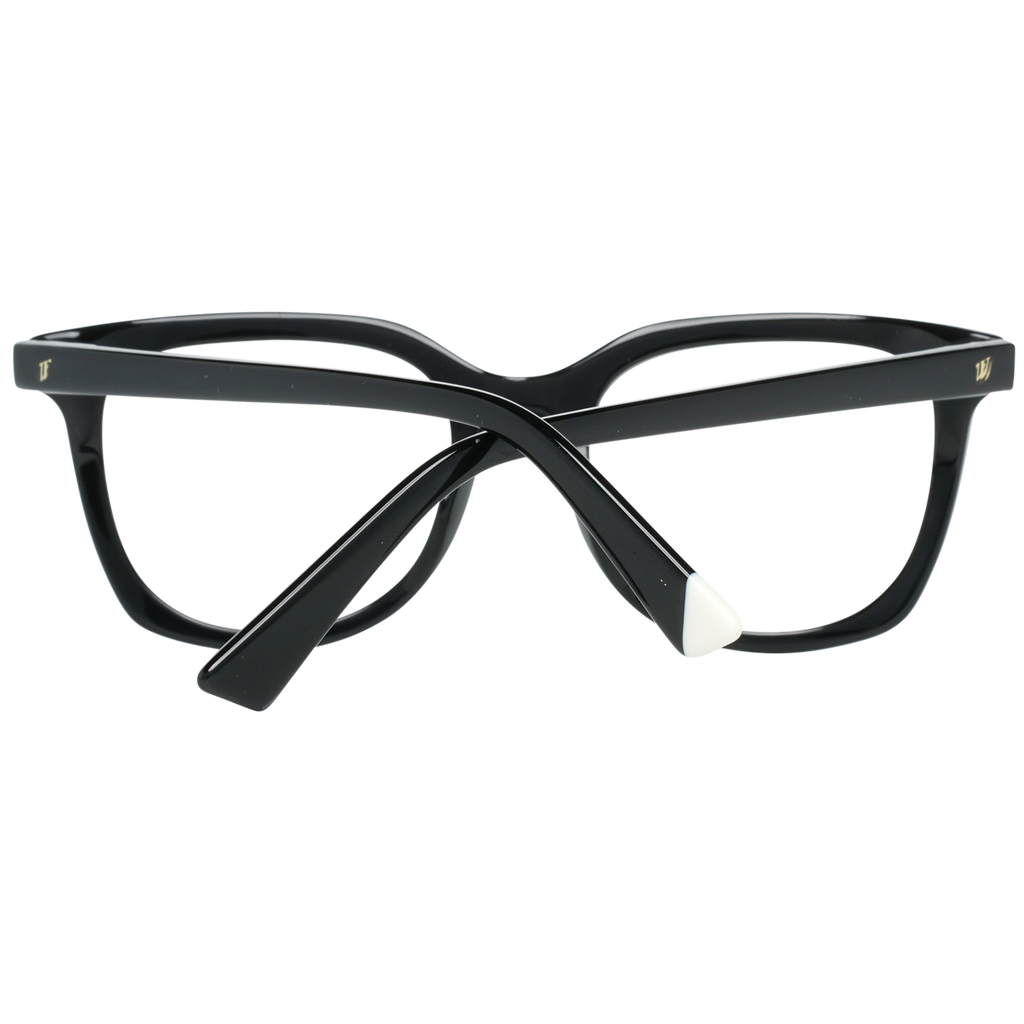 Web Round glasses in Black with Plastic frame, model Web Optical Frames WE5260 49001, from Burghley & Co – Luxury eyewear UK