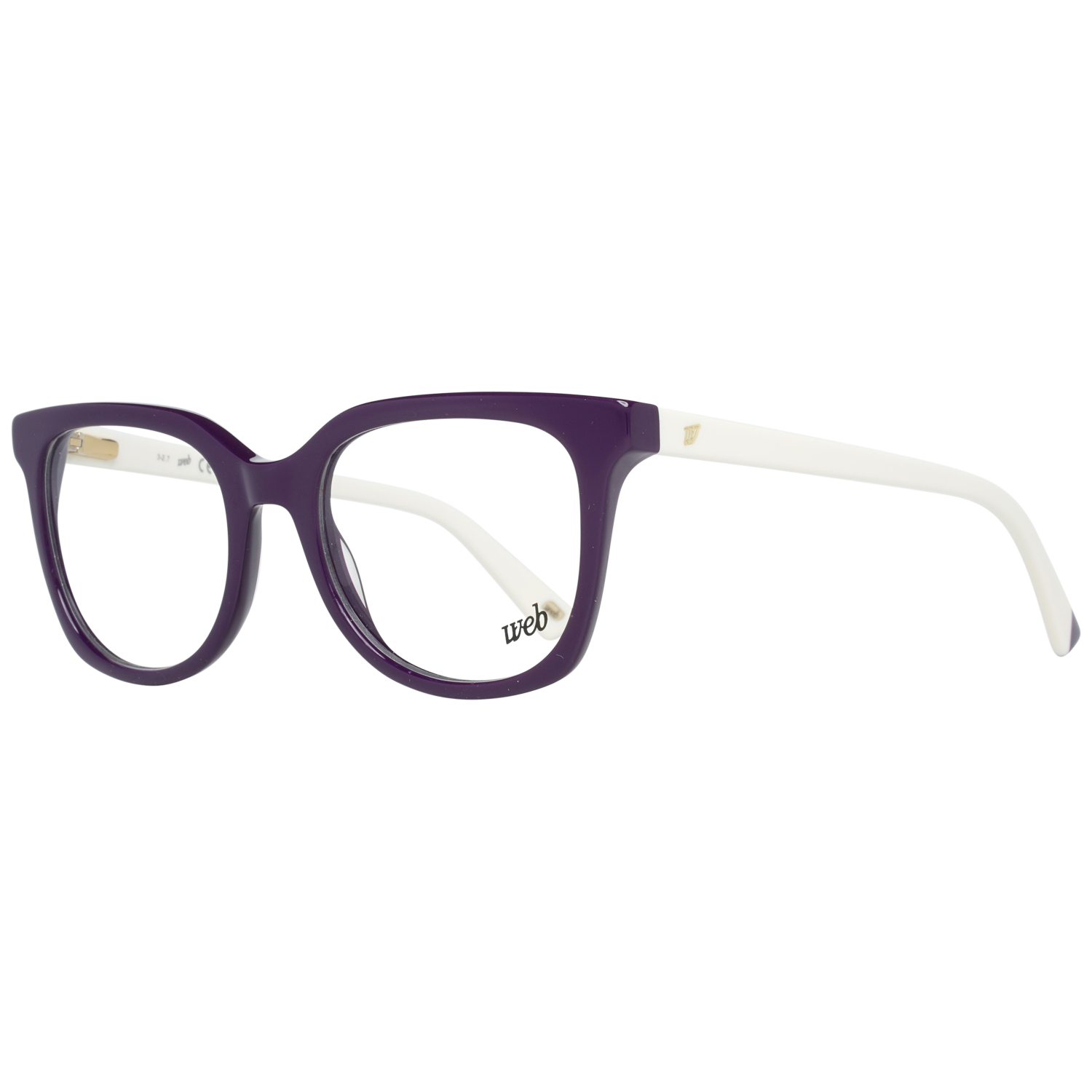Web glasses in Purple with Plastic frame, model Web Optical Frames WE5260 49083, from Burghley & Co – Luxury eyewear UK