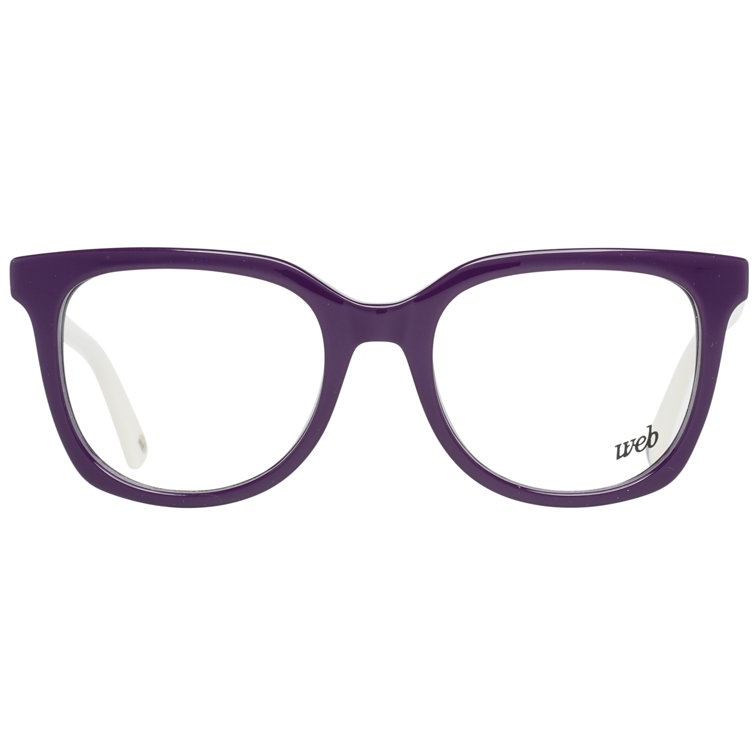 Web glasses in Purple with Plastic frame, model Web Optical Frames WE5260 49083, from Burghley & Co – Luxury eyewear UK