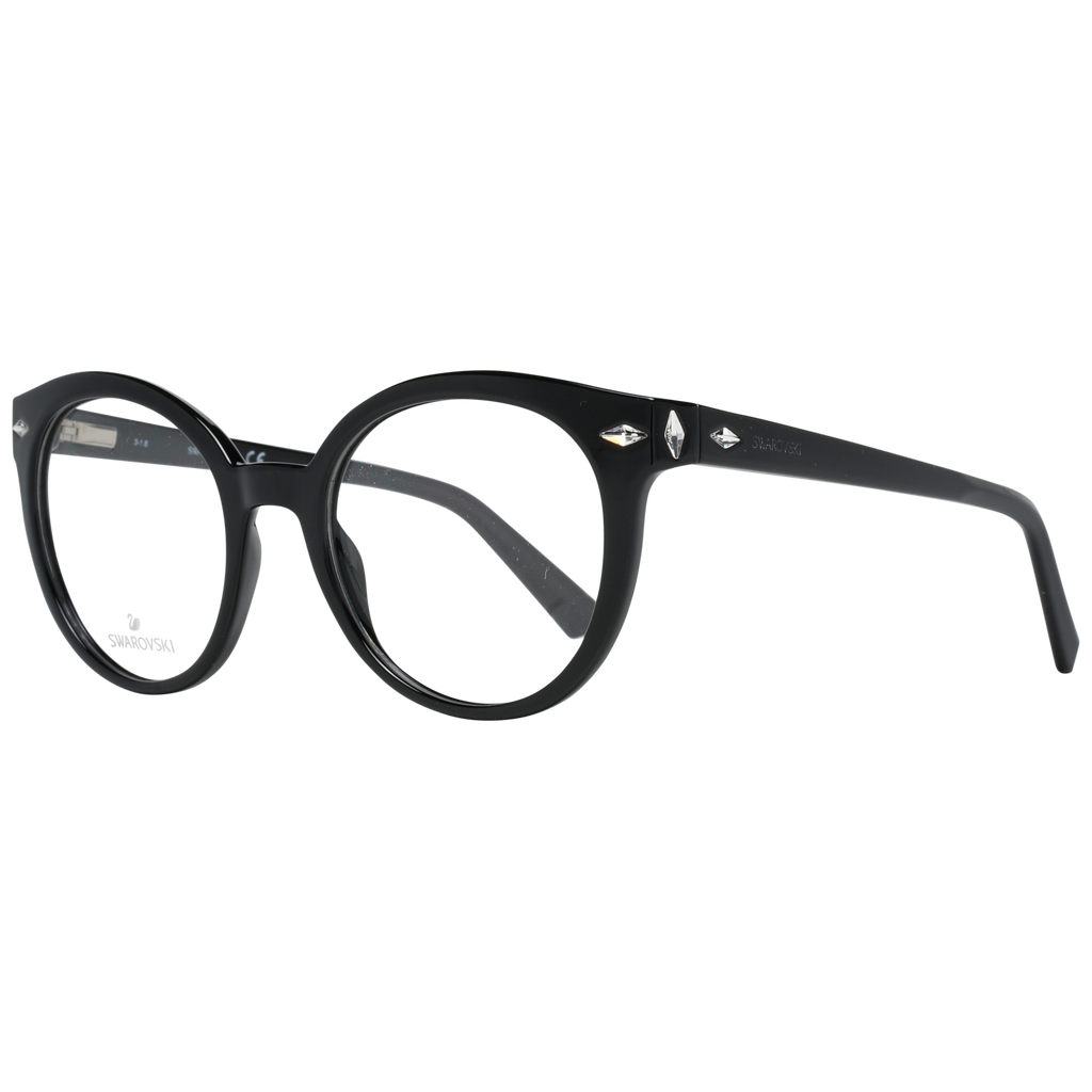 Swarovski glasses in Black with Plastic frame, model Swarovski Optical Frame SK5272 001 50, from Burghley & Co – Luxury eyewear UK